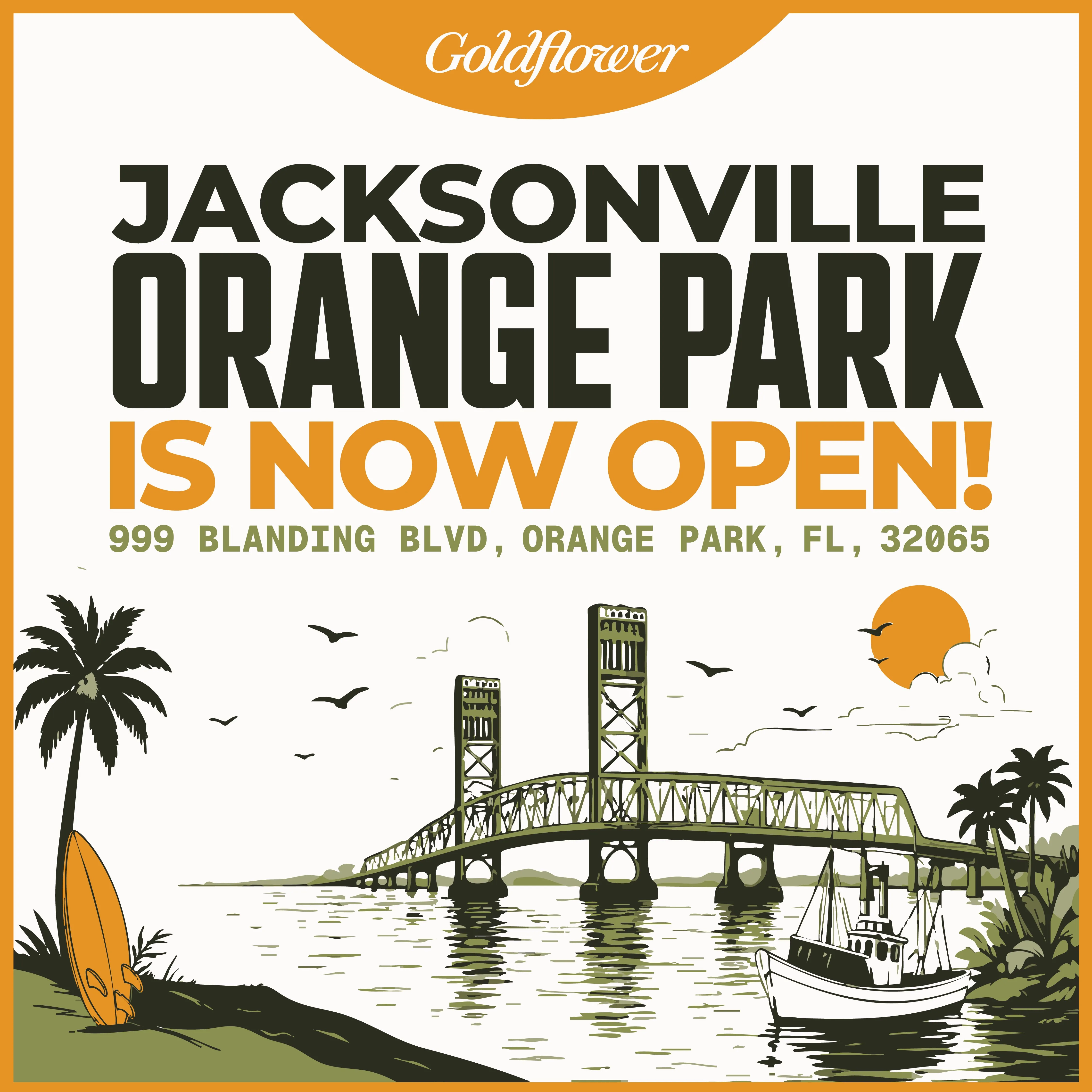 Jacksonville Orange Park is now open! 999 Blanding Blvd, Orange Park, FL 32065